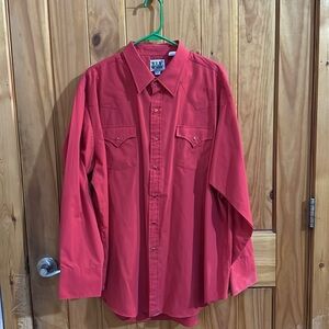 ELY CATTLEMAN Pearl Snap Western Shirt